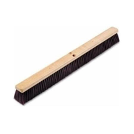 LAGASSE 36 in. Tip Push Broom - Maroon BWK 20336